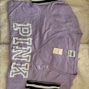 Pink Logo Lavender T-Shirt